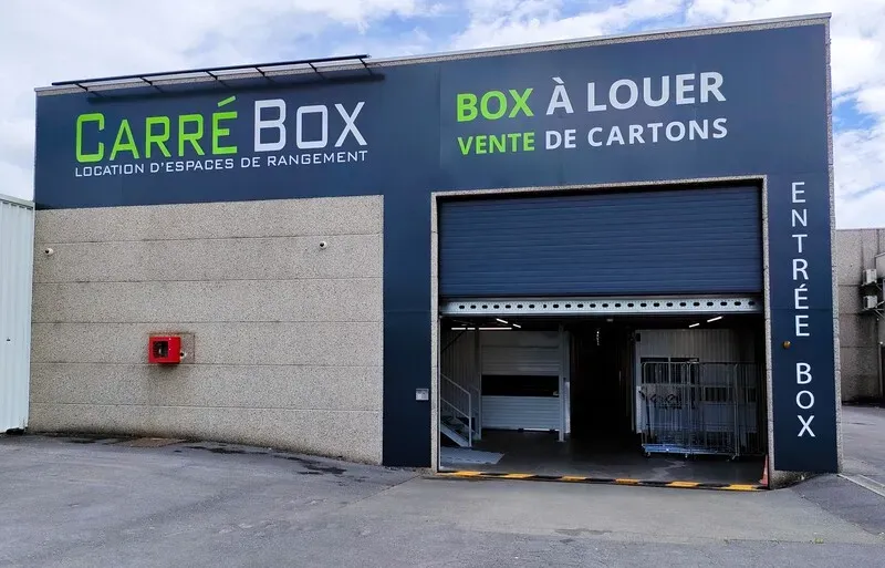 Centre de stockage Carrébox Roncq-Tourcoing Enseigne