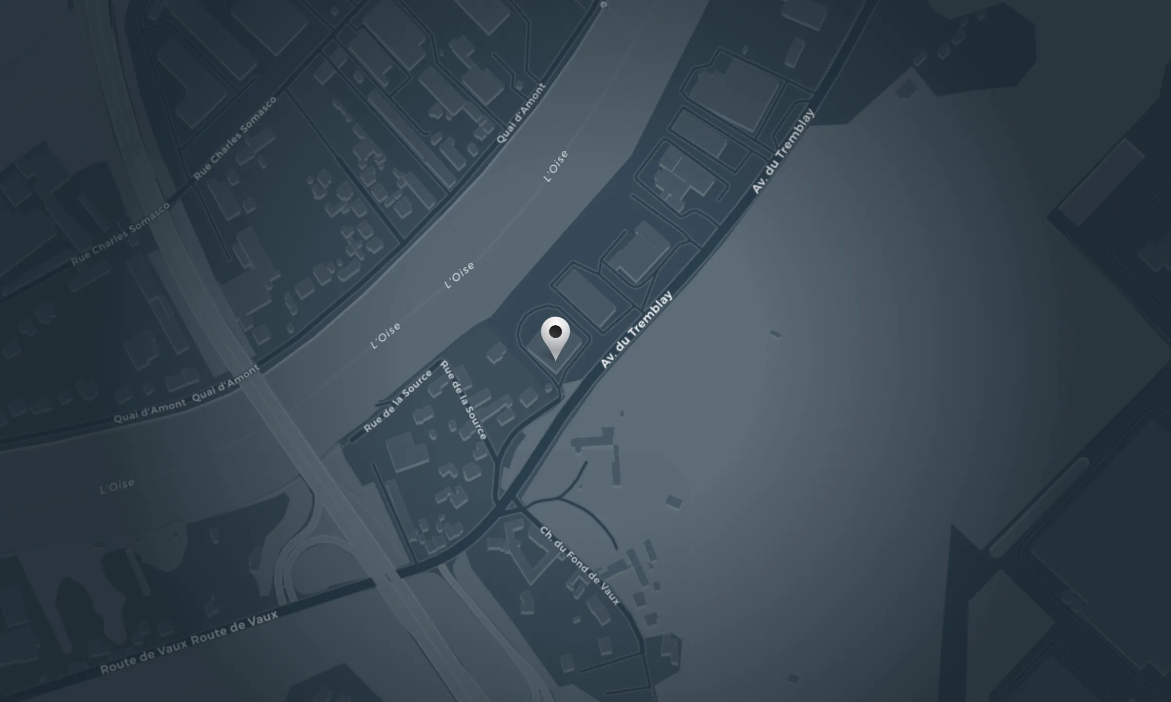 Location garde meuble, plan du centre Carrébox à Creil