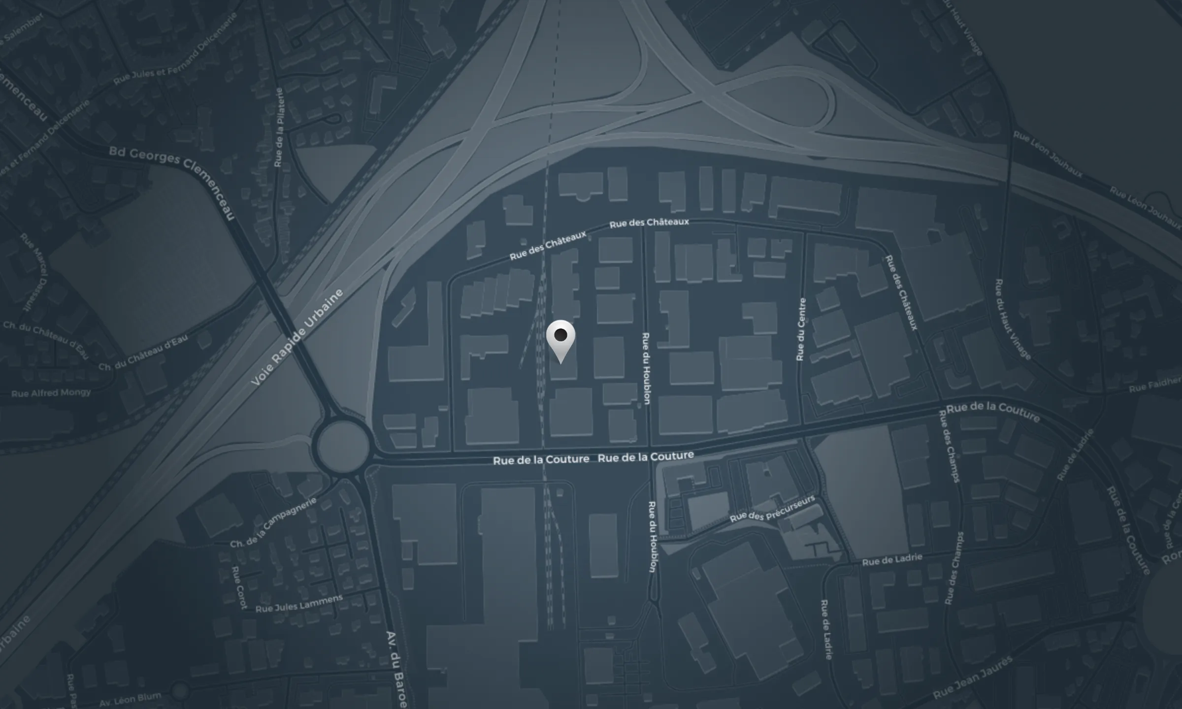 Location garde meuble, plan du centre Carrébox à Lille