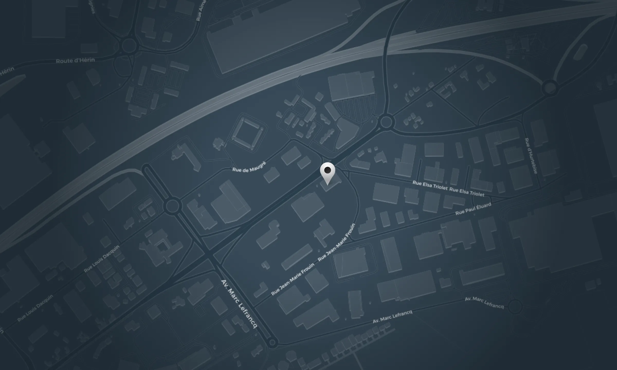 Location garde meuble, plan du centre Carrébox à Valenciennes
