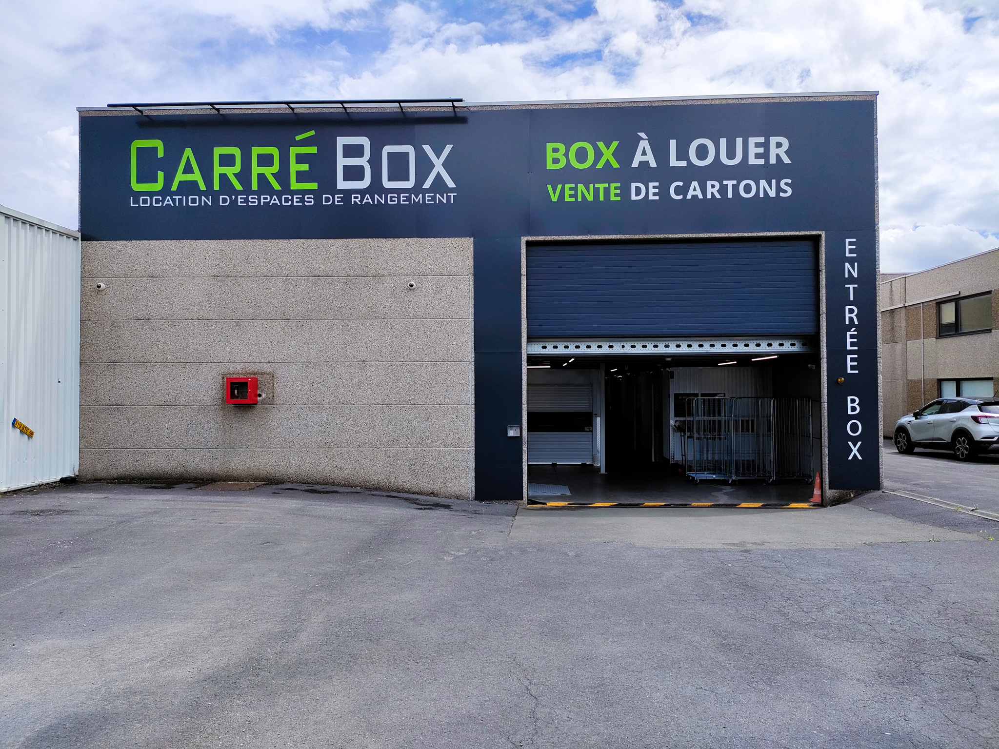 Carrébox | Garde meuble sécurisé à Roncq-Tourcoing