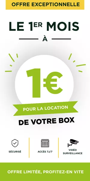 Promotion Garde meuble Valenciennes